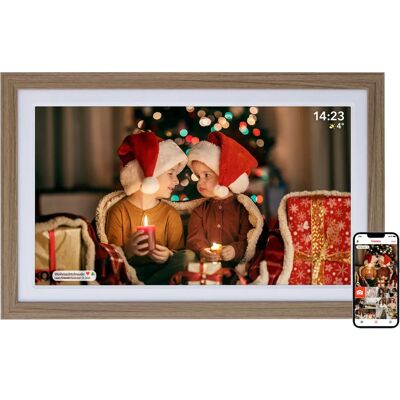 Rollei Smart Frame WiFi212 - Digitale Fotorahmen - 21,5 Zoll Full HD Touchscreen, WiFi Rollei Smart Frame WiFi212 - Digitale Fotorahmen - 21,5 Zoll Full HD Touchscreen, WiFi