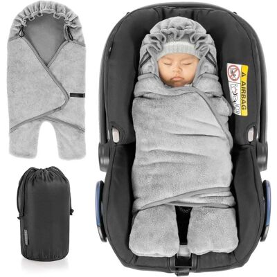 Zamboo Baby Fusssack - Warm Teddy-Fleece, Verstellbare Öffnungen, Füsse, Platzsparend Zamboo Baby Fusssack - Warm Teddy-Fleece, Verstellbare Öffnungen, Füsse, Platzsparend