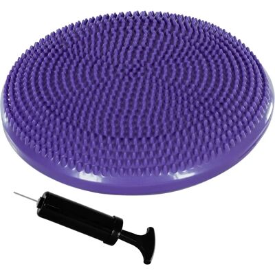 Coussin d'Équilibre Movit - 33x7cm, Antidérapant, Résistant, Gonflable - Accessoire Yoga - Publicité Coussin d'Équilibre Movit - 33x7cm, Antidérapant, Résistant, Gonflable - Accessoire Yoga - Publicité