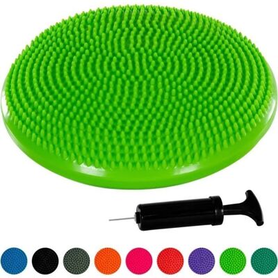 Coussin d'Équilibre Movit - 33x7 cm, Antidérapant, Pompe, Portable - Publicité Coussin d'Équilibre Movit - 33x7 cm, Antidérapant, Pompe, Portable - Publicité