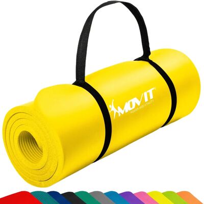 Tapis de Yoga Movit - 15mm, Antidérapant, 190x60cm - Accessoire de Fitness - Publicité Tapis de Yoga Movit - 15mm, Antidérapant, 190x60cm - Accessoire de Fitness - Publicité