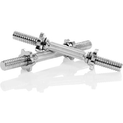 Barre d'haltères MOVIT - 35cm, 2,25kg, Diamètre 30mm - Publicité Barre d'haltères MOVIT - 35cm, 2,25kg, Diamètre 30mm - Publicité