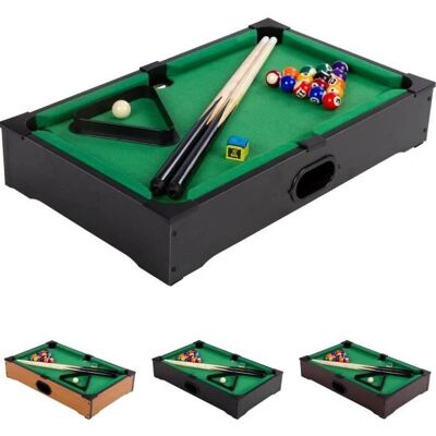 GAMES PLANET Mini Pool Biliárd - Fekete kompakt játék GAMES PLANET Mini Pool Biliárd - Fekete kompakt játék