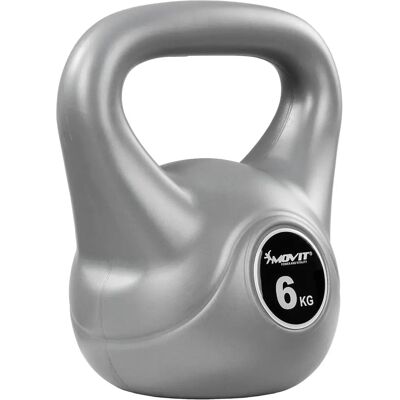 MOVIT 6 kg Kettlebell - Sprzęt do siły funkcjonalnej MOVIT 6 kg Kettlebell - Sprzęt do siły funkcjonalnej