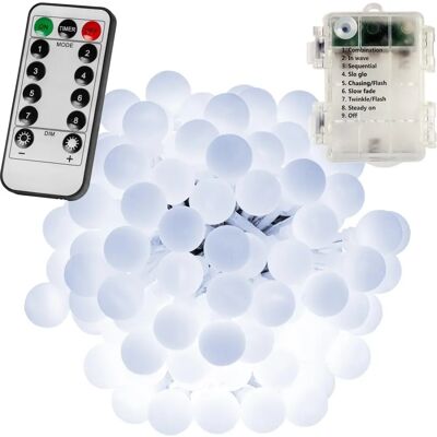 Lampka LED VOLTRONIC - 200 LED, 20m, Bateria, Pilot zdalnego sterowania Lampka LED VOLTRONIC - 200 LED, 20m, Bateria, Pilot zdalnego sterowania