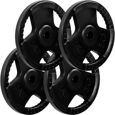 Talerze wagowe Movit 20kg - Żeliwne z Tri-Grip Talerze wagowe Movit 20kg - Żeliwne z Tri-Grip