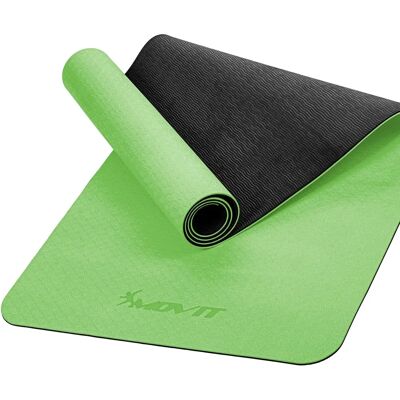 Hipoalergiczna Mata do Jogi Movit - 190x100 cm, Jasnozielona - Sprzęt do ćwiczeń Hipoalergiczna Mata do Jogi Movit - 190x100 cm, Jasnozielona - Sprzęt do ćwiczeń