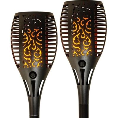 VOLTRONIC Napelemes Lámpa Készlet - 51 LED Lánghatás - Kültéri VOLTRONIC Napelemes Lámpa Készlet - 51 LED Lánghatás - Kültéri