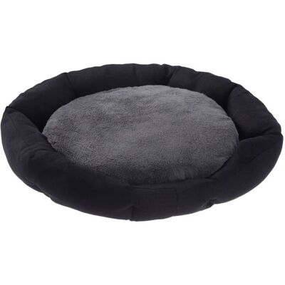 PETSTUFF Czarny łóżko dla psa w kształcie ośmiokąta - Łóżko dla psa PETSTUFF Czarny łóżko dla psa w kształcie ośmiokąta - Łóżko dla psa