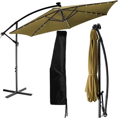 STILISTA Kerti napernyő - 300cm Khaki LED STILISTA Kerti napernyő - 300cm Khaki LED