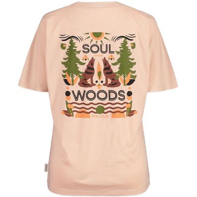 Maloja Distelfalter Bloom W Tricou - Roz - Tricou Maloja Distelfalter Bloom W Tricou - Roz - Tricou