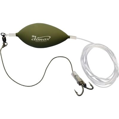 Climax - 180cm-54kg Hook2/0 Naturköder-Montage - Angelmontage Climax - 180cm-54kg Hook2/0 Naturköder-Montage - Angelmontage