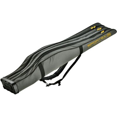 Sportex - Fiskestangstaske - 3 rum - 125–190 cm Sportex - Fiskestangstaske - 3 rum - 125–190 cm