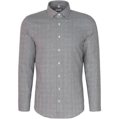 Koszula w kratę slim fit z flaneli Seidensticker - Koszula Koszula w kratę slim fit z flaneli Seidensticker - Koszula