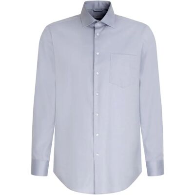Seidensticker Blau Twill Business Hemd - Business Hemd Seidensticker Blau Twill Business Hemd - Business Hemd