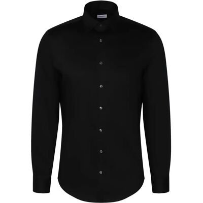 Seidensticker Schwarzes Businesshemd - Business Shirt Seidensticker Schwarzes Businesshemd - Business Shirt