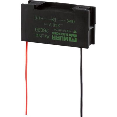 Murr Elektronik Anti-parasitic Module - 12x43x20mm - 1 pc Murr Elektronik Anti-parasitic Module - 12x43x20mm - 1 pc