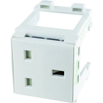 Prise électrique Murr Elektronik Modlink MSVD UK - 250VAC/13A - Montage sur rail - Accessoires électroniques - Publicité Prise électrique Murr Elektronik Modlink MSVD UK - 250VAC/13A - Montage sur rail - Accessoires électroniques - Publicité
