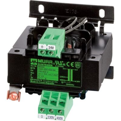 Murr Elektronik 86341 Transformateur de sécurité - 63 VA pour rails DIN - Publicité Murr Elektronik 86341 Transformateur de sécurité - 63 VA pour rails DIN - Publicité