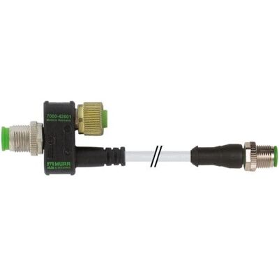 Murrelektronik 7000-42601-0000000 - Stecker T-stück M12 8p Murrelektronik 7000-42601-0000000 - Stecker T-stück M12 8p