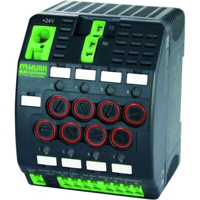 Murr Elektronik Portafusible - 5x20mm, 24V/DC, 6A, 8-Canales Murr Elektronik Portafusible - 5x20mm, 24V/DC, 6A, 8-Canales