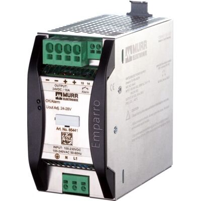 Murrelektronik 85441 Fuente de alimentación - 24V, 240W, 1 Fase Murrelektronik 85441 Fuente de alimentación - 24V, 240W, 1 Fase
