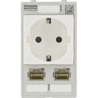 Murrelektronik 4000-68000-4500004 - Elektrischer Stecker - Weiß - 2 RJ45 - VDE Zertifiziert Murrelektronik 4000-68000-4500004 - Elektrischer Stecker - Weiß - 2 RJ45 - VDE Zertifiziert