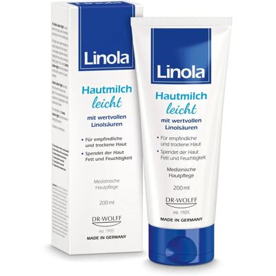 Linola Lotion Légère - Soin corporel sensible - Publicité Linola Lotion Légère - Soin corporel sensible - Publicité