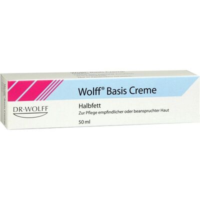 Dr. August Wolff GmbH & Co.KG Wolff Basiscreme halbfett 50 ml - Hautpflegecreme Dr. August Wolff GmbH & Co.KG Wolff Basiscreme halbfett 50 ml - Hautpflegecreme