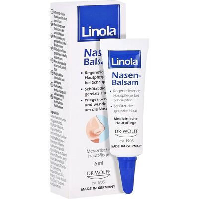 Linola Nasen-Balsam - Schutz für gereizte Haut um die Nase Linola Nasen-Balsam - Schutz für gereizte Haut um die Nase