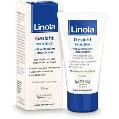 Dr. August Wolff GmbH & Co. KG Linola Gesicht Sensitive Creme 50 ml Dr. August Wolff GmbH & Co. KG Linola Gesicht Sensitive Creme 50 ml