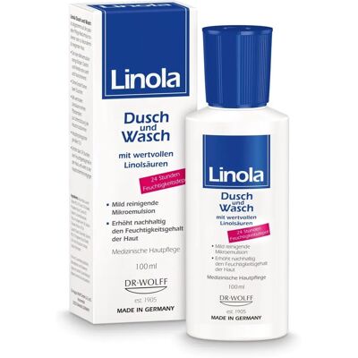 LINOLA Dusch und Wasch - Mildes Waschgel für trockene Haut LINOLA Dusch und Wasch - Mildes Waschgel für trockene Haut