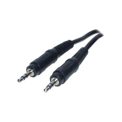 Tecline 10m Audiokabel - Mini-Phone Stereo 3,5mm - Schwarz Tecline 10m Audiokabel - Mini-Phone Stereo 3,5mm - Schwarz