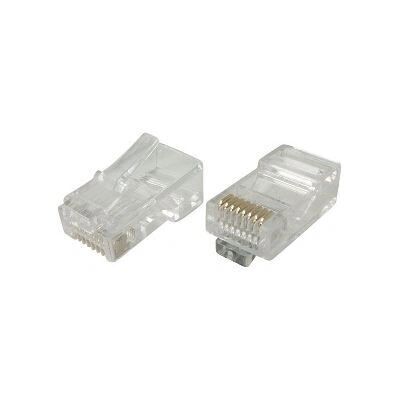Tecline RJ45 Trasparente - Connettore di Rete Tecline RJ45 Trasparente - Connettore di Rete