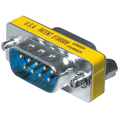 Tecline 50412 Chrom 9-poliger D-Sub Gender-Adapter Tecline 50412 Chrom 9-poliger D-Sub Gender-Adapter