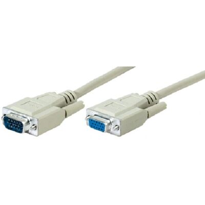 Tecline 34102 VGA-Kabel - 1,8 m - Weiß Tecline 34102 VGA-Kabel - 1,8 m - Weiß