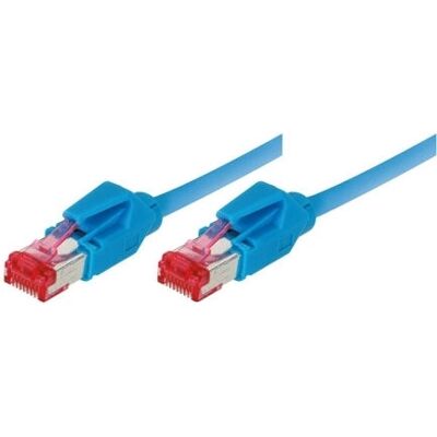 Câble réseau Tecline 71803B - 3m, Bleu, Cat6a S/FTP Câble réseau Tecline 71803B - 3m, Bleu, Cat6a S/FTP