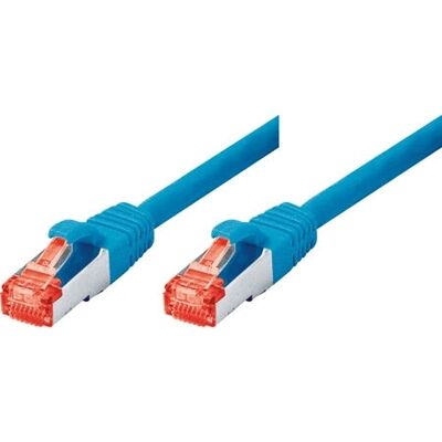 Tecline Cat6 Netwerkkabel - 3m Blauw S/FTP Tecline Cat6 Netwerkkabel - 3m Blauw S/FTP