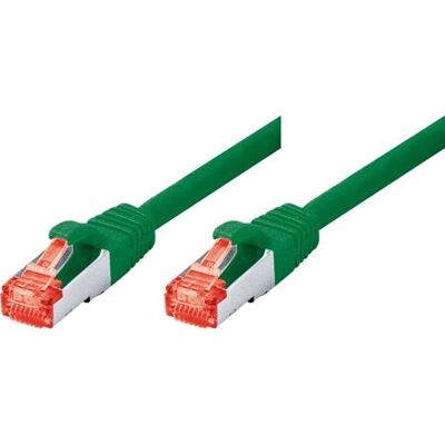 Tecline S/FTP Cat6 3m Netwerkkabel - Groen Tecline S/FTP Cat6 3m Netwerkkabel - Groen