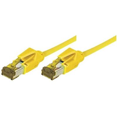 Câble réseau exertis Connect 3m Cat6a S/FTP - Jaune - Publicité Câble réseau exertis Connect 3m Cat6a S/FTP - Jaune - Publicité