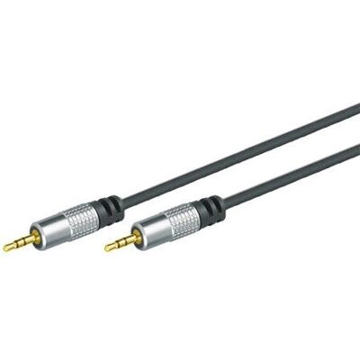 Câble audio stéréo Tecline 3,5 mm - 3 m de haute qualité Câble audio stéréo Tecline 3,5 mm - 3 m de haute qualité