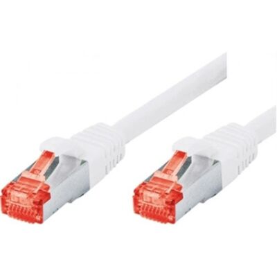 Cavo di rete Tecline 996689 - 0,5m Cat6 S/FTP - Arancione & Bianco Cavo di rete Tecline 996689 - 0,5m Cat6 S/FTP - Arancione & Bianco