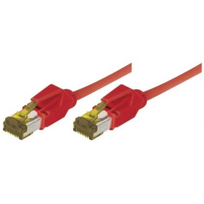 Tecline - Cat7 S/FTP LSOH - Rosso - 0,3 m - cavo di rete Tecline - Cat7 S/FTP LSOH - Rosso - 0,3 m - cavo di rete