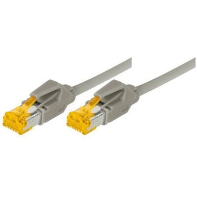 Tecline Modèle 70602 - Câble réseau Grey Cat6a S/FTP Tecline Modèle 70602 - Câble réseau Grey Cat6a S/FTP