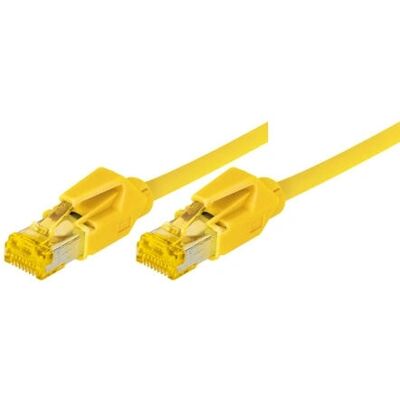 Tecline Patchkabel S/FTP, 5,0 m, Gelb, Cat 6A, für 10 Gbps Tecline Patchkabel S/FTP, 5,0 m, Gelb, Cat 6A, für 10 Gbps