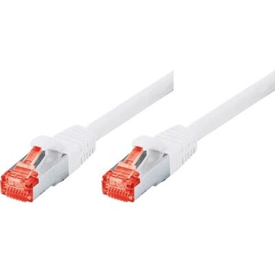 Tecline S/FTP Cat6 Cavo di rete 3m Bianco - Cavo di rete Tecline S/FTP Cat6 Cavo di rete 3m Bianco - Cavo di rete