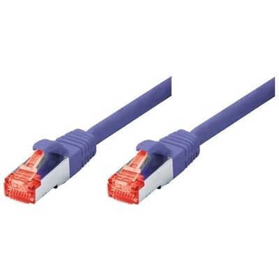 Cavo di rete Tecline 3,0m Viola Cat6 RJ-45 S/FTP Cavo di rete Tecline 3,0m Viola Cat6 RJ-45 S/FTP