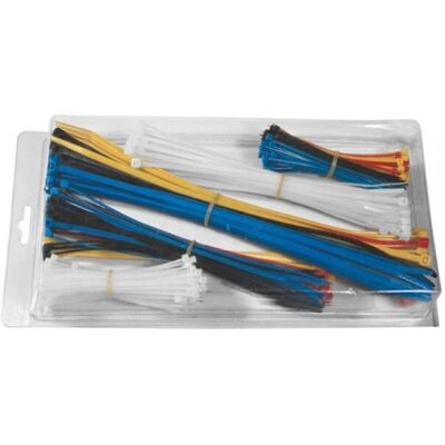 Tecline 69000003 - Kabelbinder, assortiert, 650 Stück Tecline 69000003 - Kabelbinder, assortiert, 650 Stück