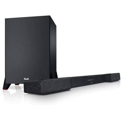 Teufel Cinebar Duett Power Edition - 2.1-Set - Schwarz - Soundbar Teufel Cinebar Duett Power Edition - 2.1-Set - Schwarz - Soundbar