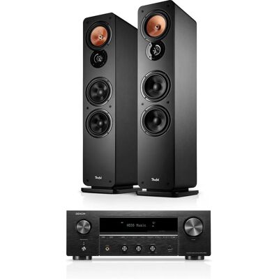 Teufel ULTIMA 40 + DENON DRA-900H - Zestaw głośników i stereo wzmacniacza Teufel ULTIMA 40 + DENON DRA-900H - Zestaw głośników i stereo wzmacniacza